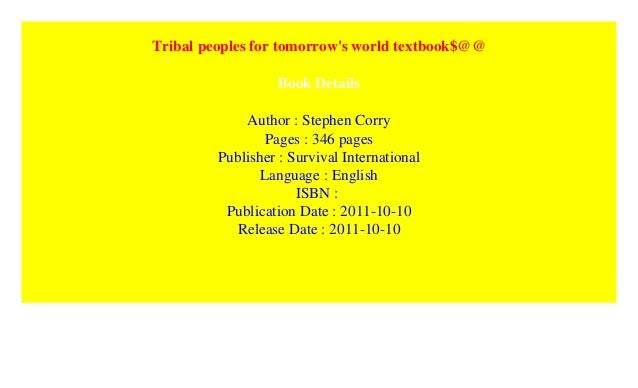 Tribal Peoples for Tomorrow’s World